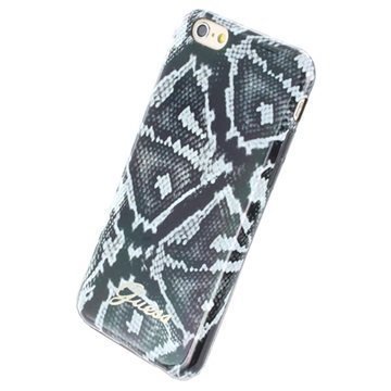 iPhone 6 / 6S Guess Animal TPU-Kotelo Pyton Musta