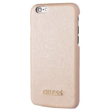 iPhone 6 / 6S Guess Saffiano Look Kova Suojakuori Beige