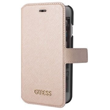 iPhone 6 / 6S Guess Saffiano Look Lompakkokotelo Beige