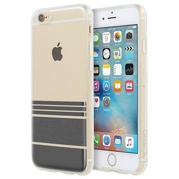 iPhone 6 / 6S Incipio Design Series Wesley Stripes Kuori Musta