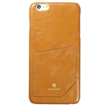 iPhone 6 / 6S Just Must CHIC-Kokoelman Kotelo Ruskea