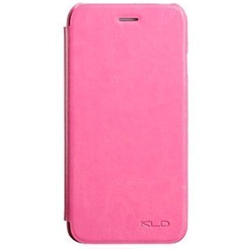 iPhone 6 / 6S Kalaideng Enland Series Nahkainen Läppäkotelo Kuuma Pinkki