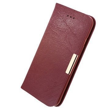 iPhone 6 / 6S Kalaideng Royale II Nahkainen Lompakkokotelo Punainen