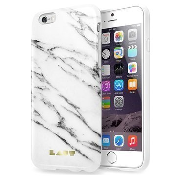 iPhone 6 / 6S Laut Huex TPU Case Marble White