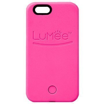 iPhone 6 / 6S LuMee LED-Valaistu Selfie-Kotelo Kuuma Pinkki