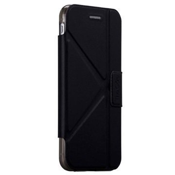 iPhone 6 / 6S Momax The Core Series Folio Suojakotelo Musta