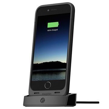 iPhone 6 / 6S Mophie Juice Pack Telakka Musta