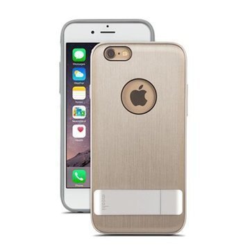 iPhone 6 / 6S Moshi iGlaze Kameleon Seisontatuki Kotelo Titaniumi