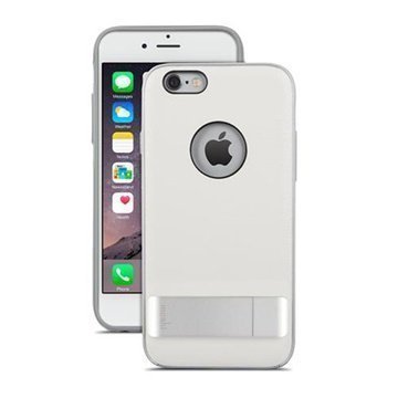 iPhone 6 / 6S Moshi iGlaze Kameleon Seisontatuki Kotelo Valkoinen