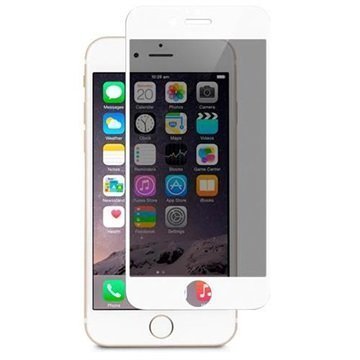 iPhone 6 / 6S Moshi iVisor Glass Privacy Lasinen Näytönsuoja Valkoinen