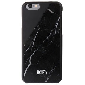 iPhone 6 / 6S Native Union Clic Marble Suojakuori Musta