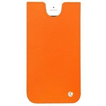iPhone 6 / 6S Noreve Tradition C Nahkakotelo PerpÃ©tuelle Oranssi