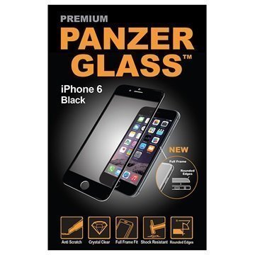 iPhone 6 / 6S PanzerGlass Premium Full Frame Näytönsuoja Musta