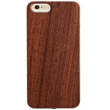 iPhone 6 / 6S Peter Jäckel Woody Wireless Charging Case Dark Brown