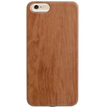 iPhone 6 / 6S Peter Jäckel Woody Wireless Charging Case Light Brown