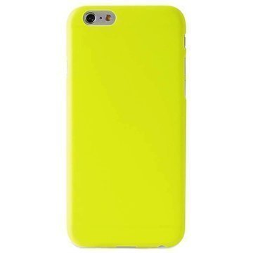 iPhone 6 / 6S Puro 0.3 Ultra Slim Silikonikotelo Lime Vihreä