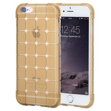 iPhone 6 / 6S Rock Cubee Series TPU-Kotelo Kultainen