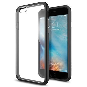 iPhone 6 / 6S Spigen Ultra Hybridikotelo Musta