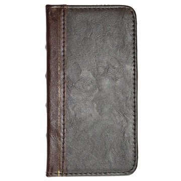 iPhone 6 / 6S UreParts Kirjamallinen Kotelo Ruskea