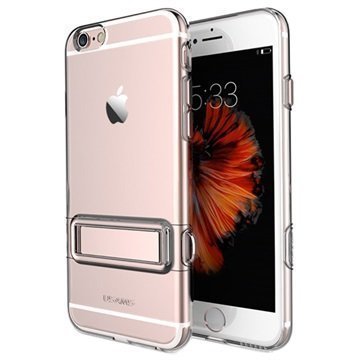 iPhone 6 / 6S Usams Bright Series TPU-Kotelo Ruusukulta