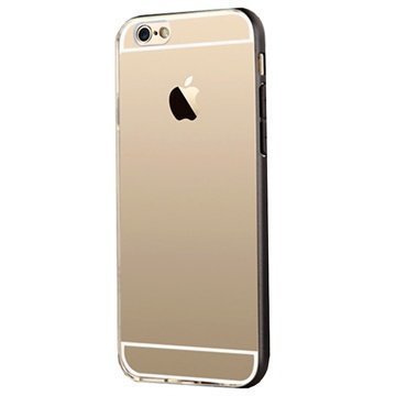 iPhone 6 / 6S Usams Slim Series Hybridikotelo Läpinäkyvä / Musta