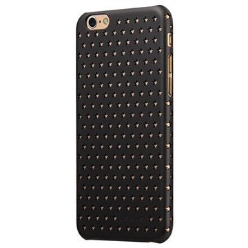 iPhone 6 / 6S Usams Twinkle Series Kova Suojakuori Musta