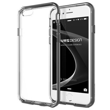 iPhone 6 / 6S VRS Design New Crystal Bumper Series Kotelo Teräksenhopea