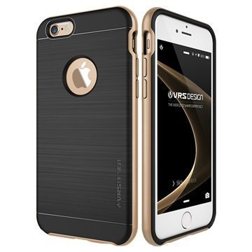 iPhone 6 / 6S VRS Design New High Pro Shield Series Kotelo Hohtava Kulta