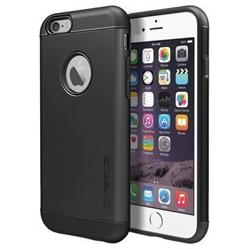 iPhone 6 / 6S Verus Pound Kotelo Hiilenmusta