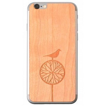 iPhone 6 Lazerwood Suojakalvo Treebird Kirsikka