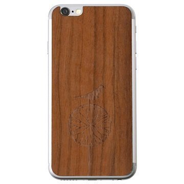 iPhone 6 Lazerwood Suojakalvo Treebird Saksanpähkinä