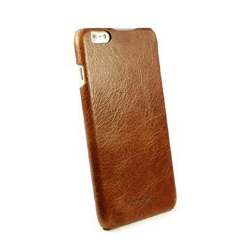 iPhone 6 Plus / 6S Plus Alston Craig Slim-Shell Vintage Nahkakotelo Ruskea