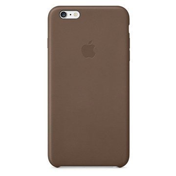 iPhone 6 Plus / 6S Plus Apple MGQR2ZM/A Nahkainen Suojakuori Ruskea