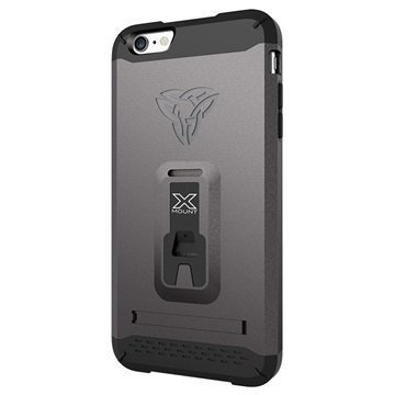 iPhone 6 Plus / 6S Plus Armor-X CX-Mi6P Rugged X-Mount Suojakuori Asemetalli Harmaa