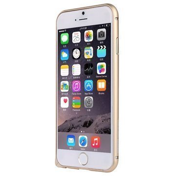 iPhone 6 Plus / 6S Plus Baseus Beauty Arc Series Alumiininen Suojapuskuri Kultainen