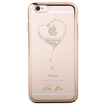 iPhone 6 Plus / 6S Plus Kingxbar Swarovski Crystal Suojakotelo Sydän