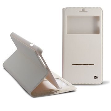 iPhone 6 Plus / 6S Plus Ksix Window Folio Case White