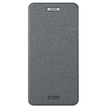 iPhone 6 Plus / 6S Plus Mofi Rui Series Nahkainen Läppäkuori Harmaa