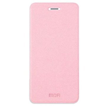 iPhone 6 Plus / 6S Plus Mofi Rui Series Nahkainen Läppäkuori Pinkki