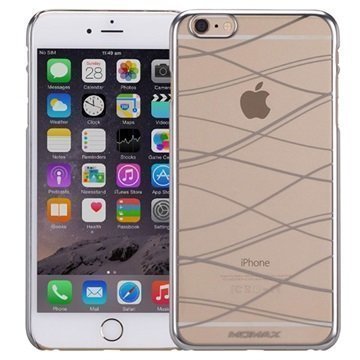 iPhone 6 Plus / 6S Plus Momax Splendor Kova Kotelo Hopeinen