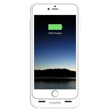 iPhone 6 Plus / 6S Plus Mophie Juice Pack Akkukotelo Valkoinen