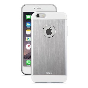 iPhone 6 Plus / 6S Plus Moshi iGlaze Armour Case Silver