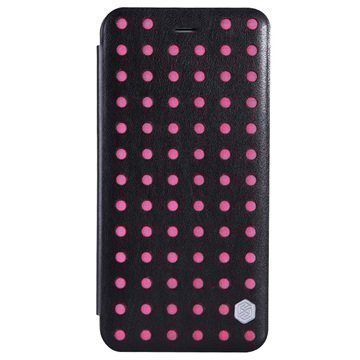 iPhone 6 Plus / 6S Plus Nillkin Pop Series Folio Kotelo Kuuma Pinkki