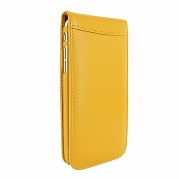 iPhone 6 Plus / 6S Plus Piel Frama Classic Magnetic Nahkakotelo Keltainen