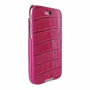 iPhone 6 Plus / 6S Plus Piel Frama iMagnum Leather Case Crocodile Fuchsia