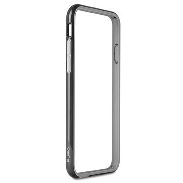 iPhone 6 Plus / 6S Plus Puro Silicone Bumper Black