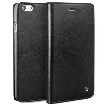 iPhone 6 Plus / 6S Plus Qialino Classic Wallet Leather Case Black