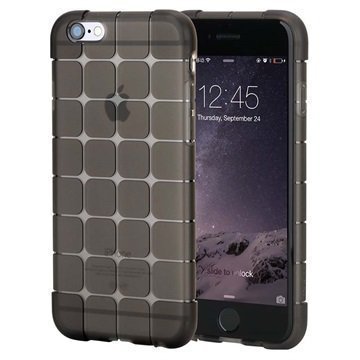 iPhone 6 Plus / 6S Plus Rock Cubee Series TPU-Kotelo Musta