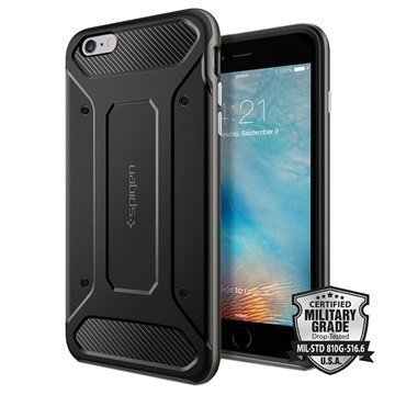 iPhone 6 Plus / 6S Plus Spigen Neo Hybrid Carbon Kotelo Asemetalli