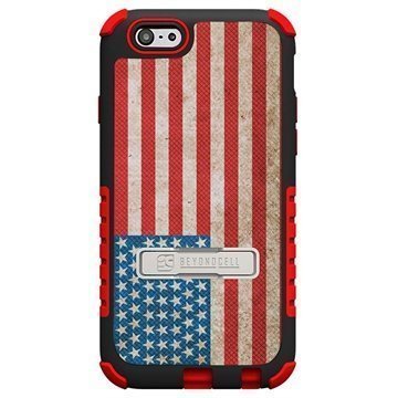 iPhone 6 Plus Beyond Cell Tri Shield Design Hybrid Suojakuori American Flag